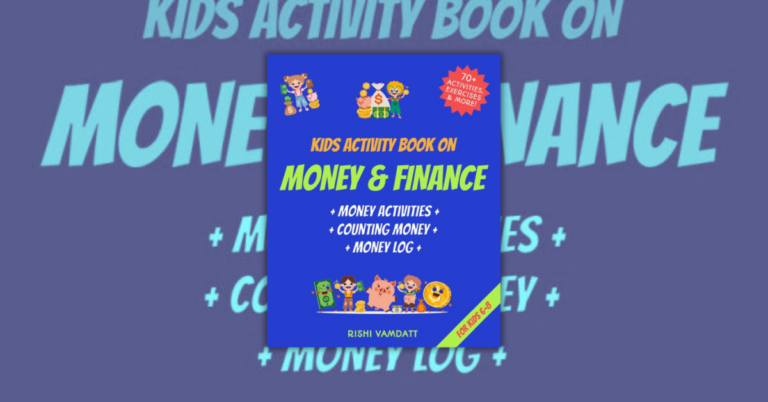 Kids Activity Book on Money and Finance by Rishi Vamdatt