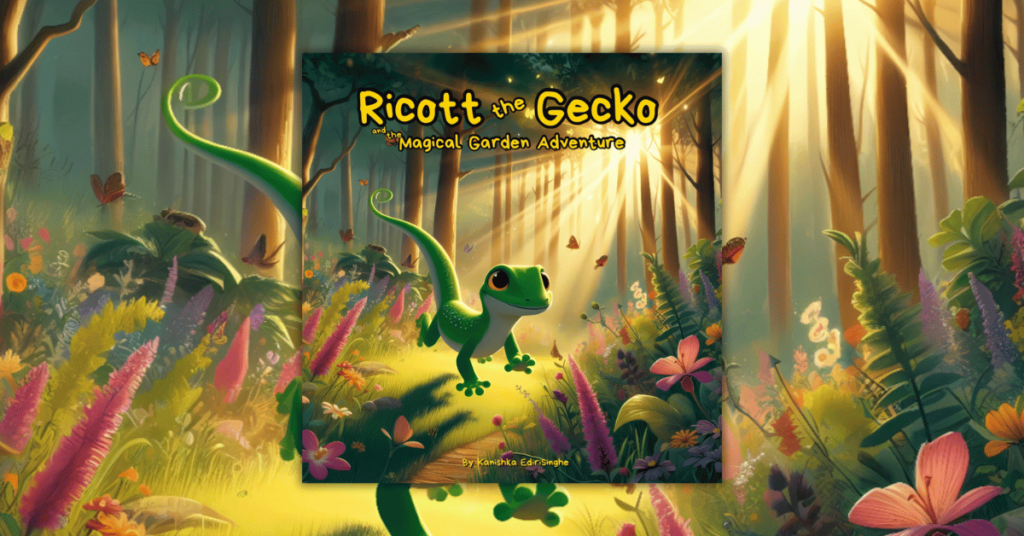 Ricott the Gecko By Kanishka EdiriSinghe