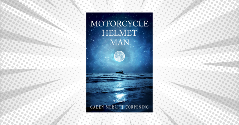 MOTORCYCLE HELMET MAN by Gaden Corpening